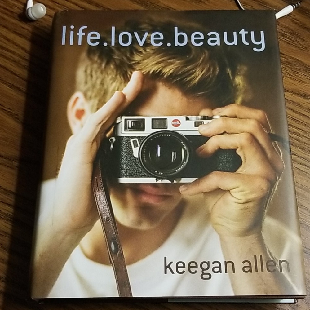 life.love.beauty book by Keegan Allen